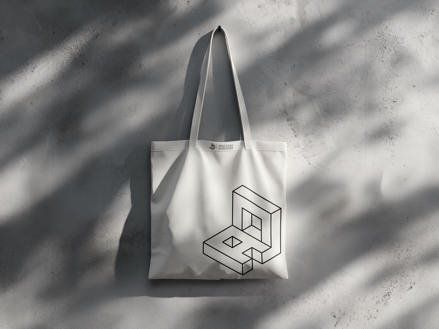 Tote bag Abscisse et Ordonnée